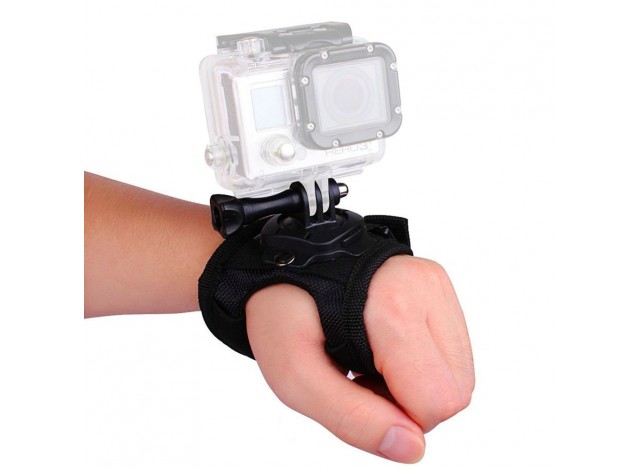 Поворотное крепление-перчатка на руку, кисть для экшн камер GoPro, Xiaomi, SJCAM, Sony 
