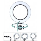 Кільцева лампа Fun Ring 16 на штативі (0.5м)