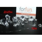 Штучний кубик льоду з акрилу 20*20*20мм