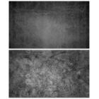 Двусторонний фотофон 57*87 см. Черный бетон + серый бетон с разводами