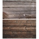Двусторонний фотофон 57*87 см. Старые доски