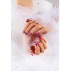 Ткань с бусинами 75*50см