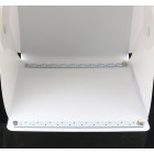 Фотобокс з підсвічуванням, 24 см, 6 фонів, 2 Led стрічки (лайтбокс, фотокуб, lightbox, портативна міні фотостудія, лайткуб)