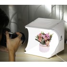 Фотобокс Puluz PU5022 24*23*22см, 2 LED стрічки, 6 фонів