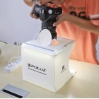 Фотобокс Puluz PU5022 24*23*22см, 2 LED стрічки, 6 фонів