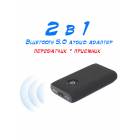 Bluetooth аудіо адаптер B10S Приймач Передавач Ресивер Трансмітер Wireless 2 in 1