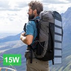 Складная портативная туристическая солнечная панель Solar Charger 15Вт