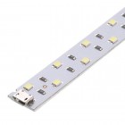 LED стрічка з USB на скотчі для лайтбоксу (20 см)