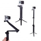 Монопод для екш камер GoPro 3-Way Mount (гопро, Xiaomi, SJCam, телефону)