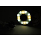 Mx-601 Набор линз Фишай, макро с LED подсветкой (selfie ring) для телефона, IPhone 