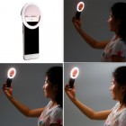 Світлодіодне підсвічування RK-12 Кільце для селфі selfie ring light IPhone лампа